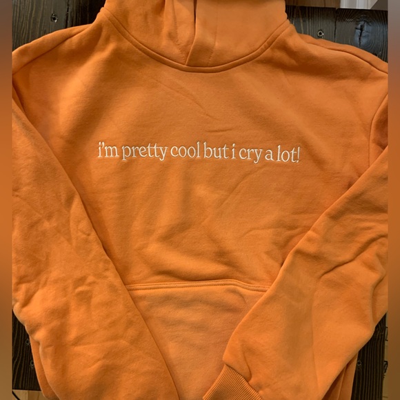 See The Way I See “wipe tears here” Hoodie (soft!) - Picture 2 of 5